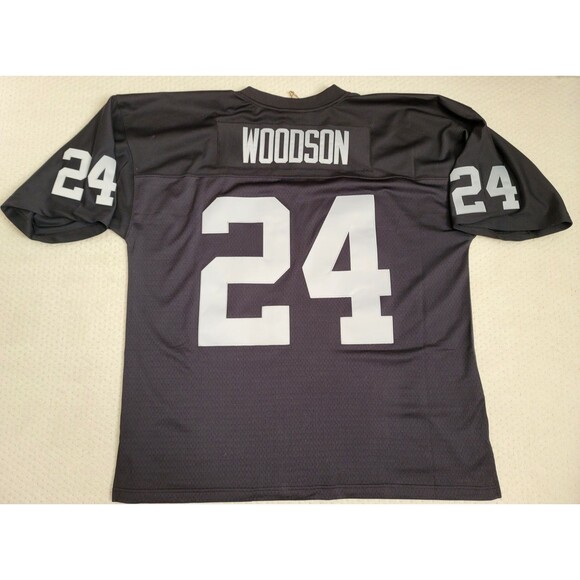 NWT Authentic Mitchell & Ness Legacy 1998 Raiders Charles Woodson Jersey 52 2XL - Picture 7 of 10